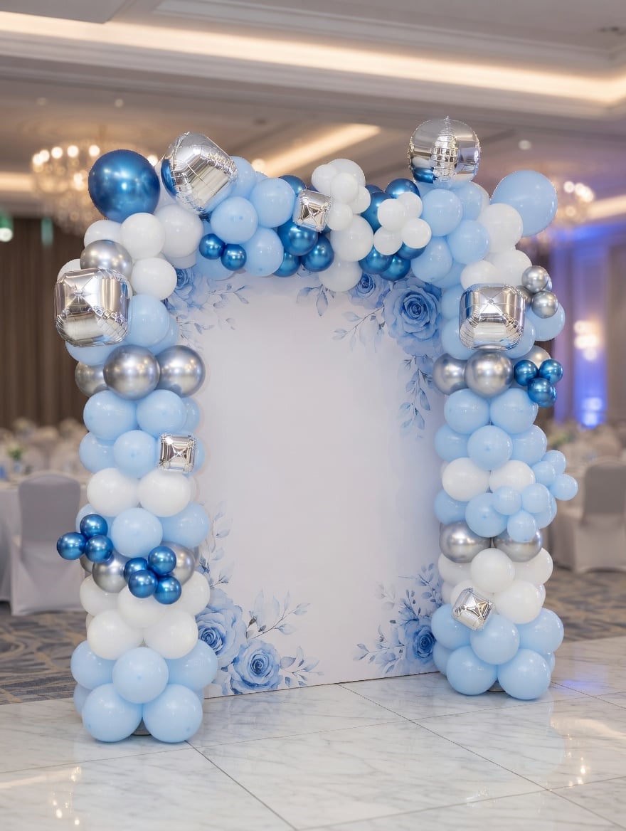 Professional balloon event decorations versus DIY styling comparison